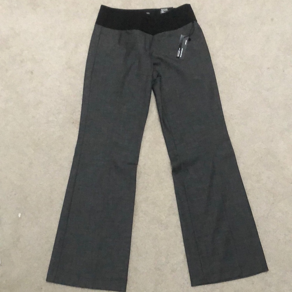 Women’s Gray Work Pant. Low Rise, Stretch. Size 6R